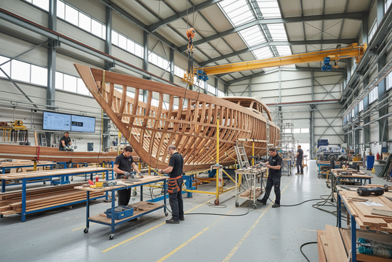 Yacht building