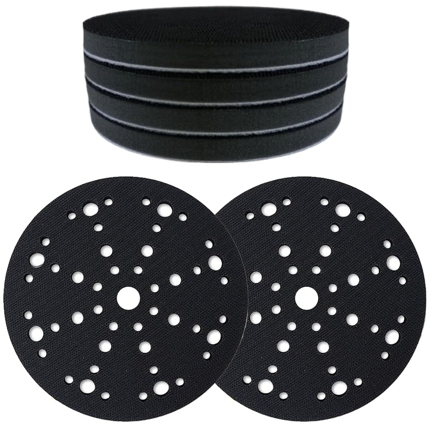 Crossarctic 6-Inch Sanding Interface Pads(5 Pack)