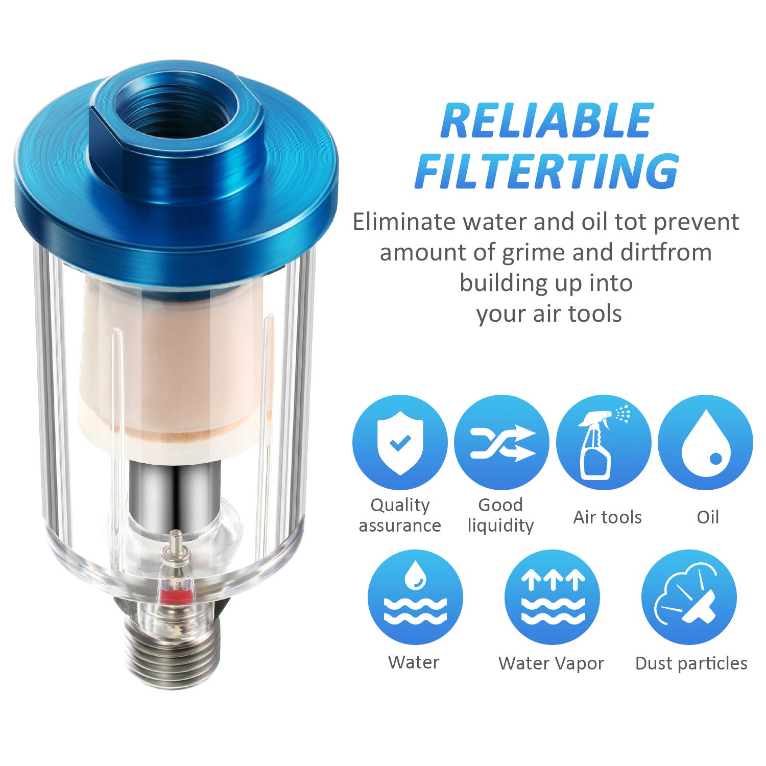 Compressed Air Filter Water Oil Separator