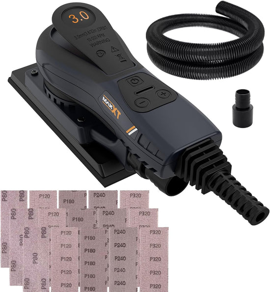 MAXXT 350W 3.0mm Brushless Sheet Sander - Low-Vibration Tool