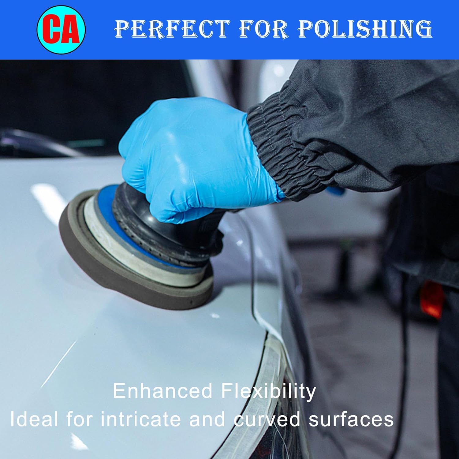 Crossarctic 6-Inch Sanding Interface Pads(5 Pack)