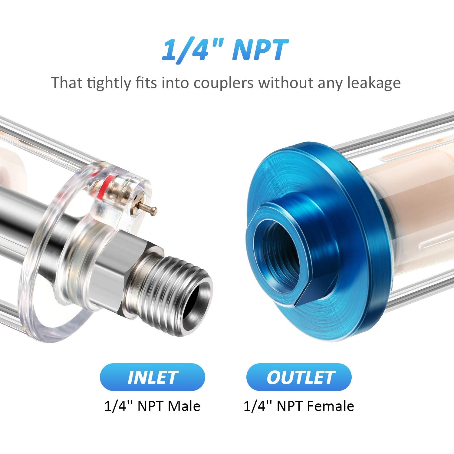 Compressed Air Filter Water Oil Separator