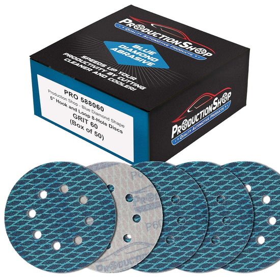 ProductionShop Premium 5", 8-Hole, Sanding Discs