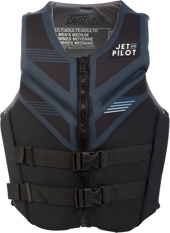 Jetpilot Cause Neoprene Coast Guard Approved Life Jacket PFD