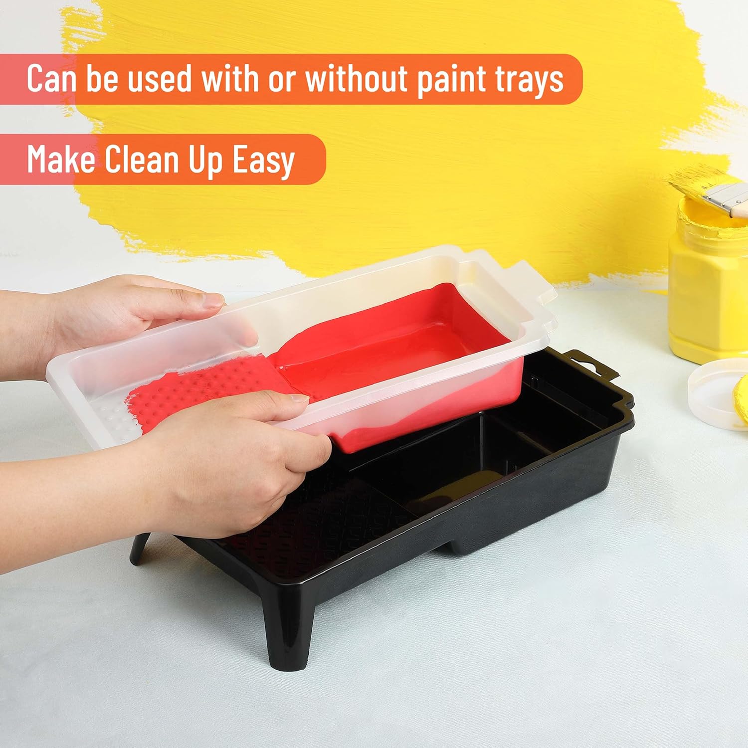 4 Inch Paint Tray Set