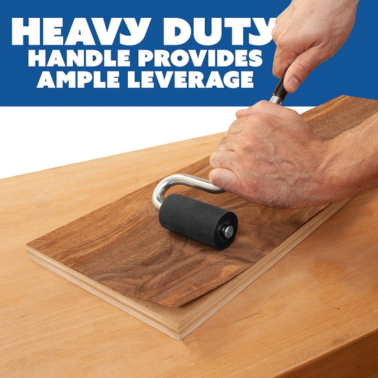 Long Handle J Roller with Thick Rubber Roller 1-1/2”