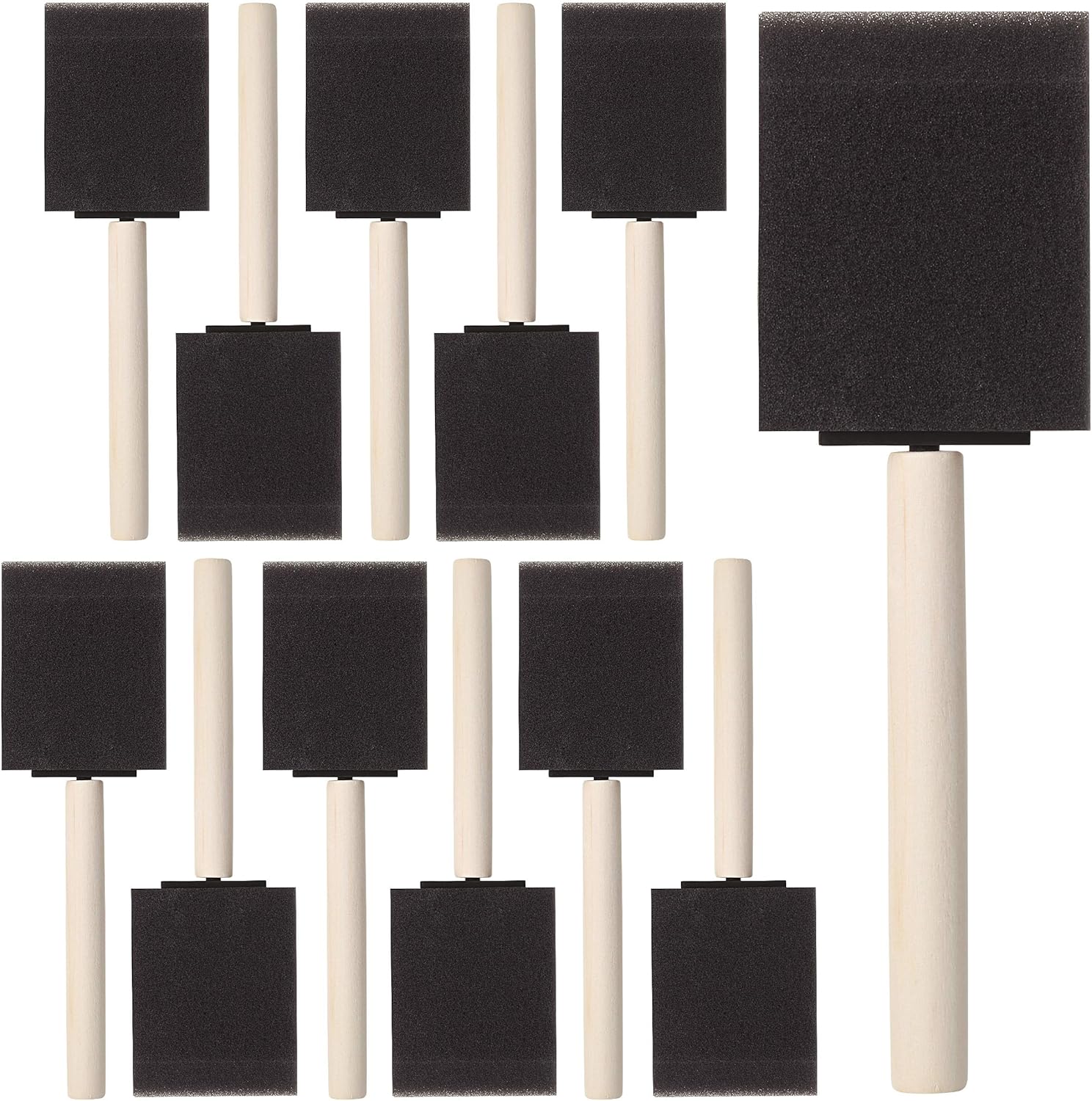 Bates- Foam Paint Brushes 2 inches
